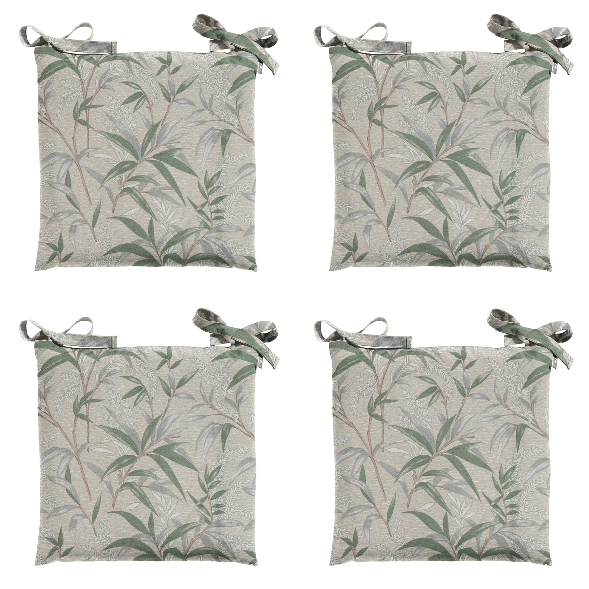 Madison Palma natural Zitkussen - Set van 4