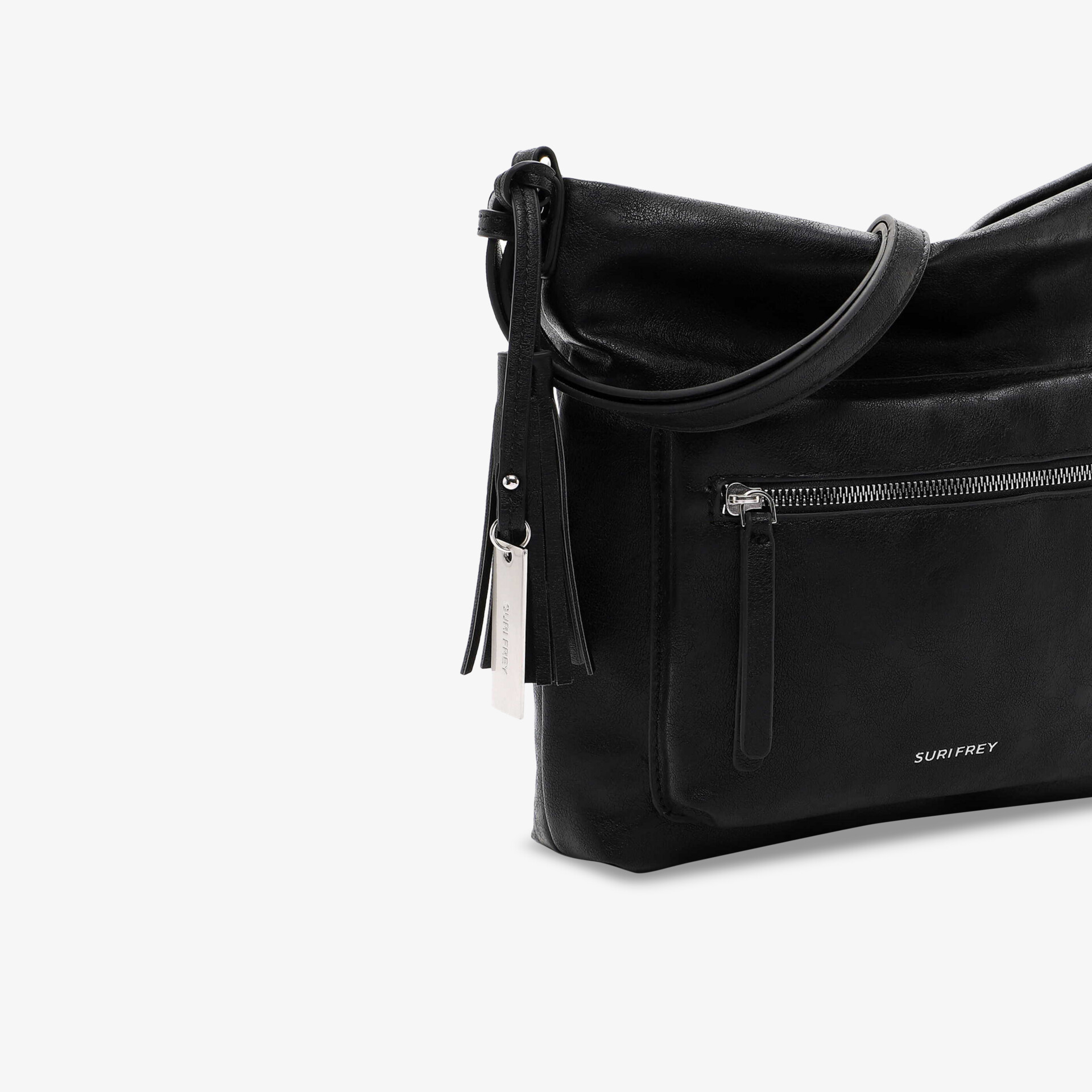 SURI FREY Unisex Umhängetaschen schwarz