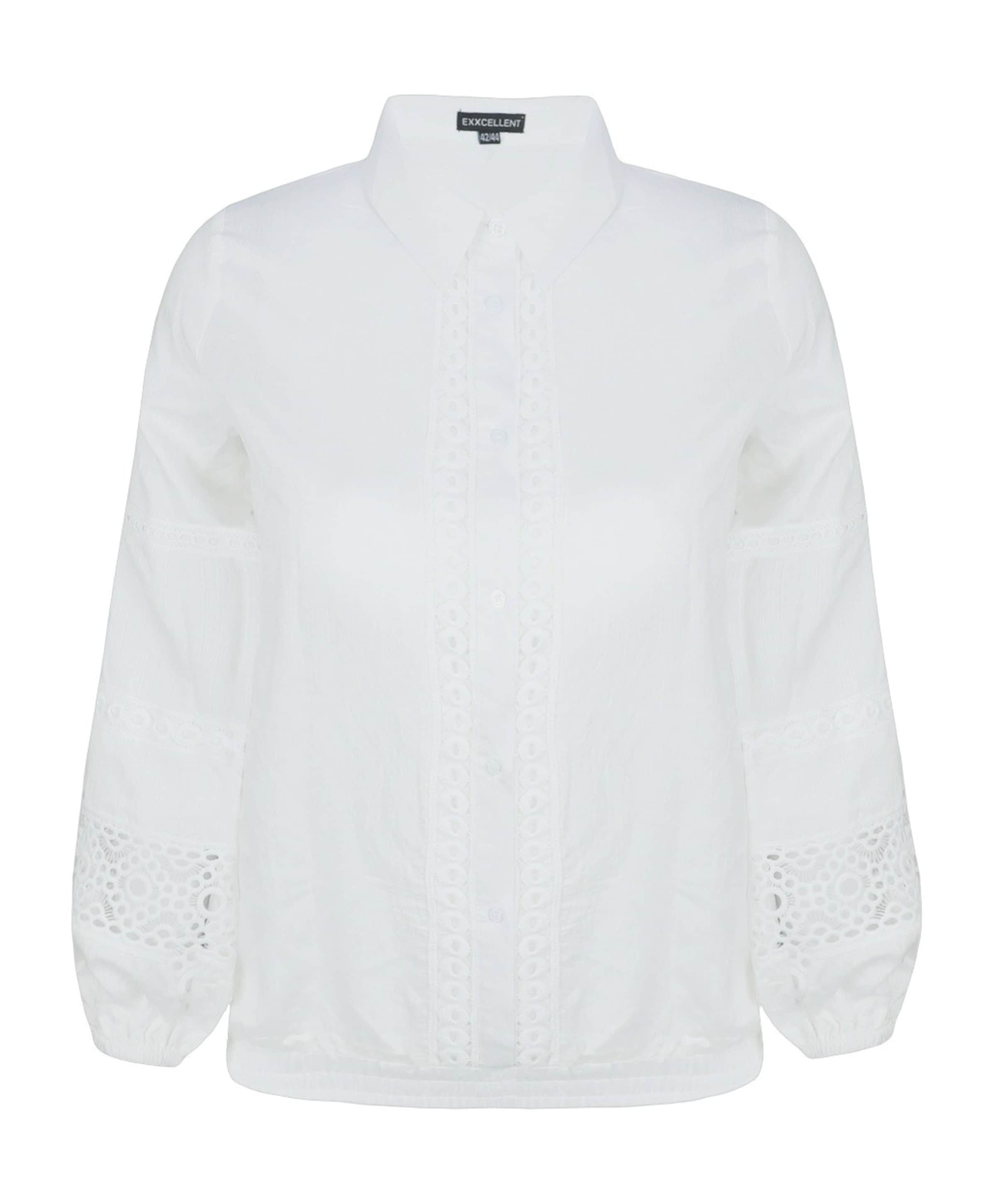 Exxcellent Dames blouse ecru