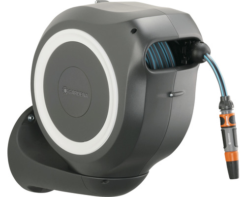 GARDENA RollUp M wandslangbox inclusief 20 m slang, 180° draaibaar en RollControl-technologie