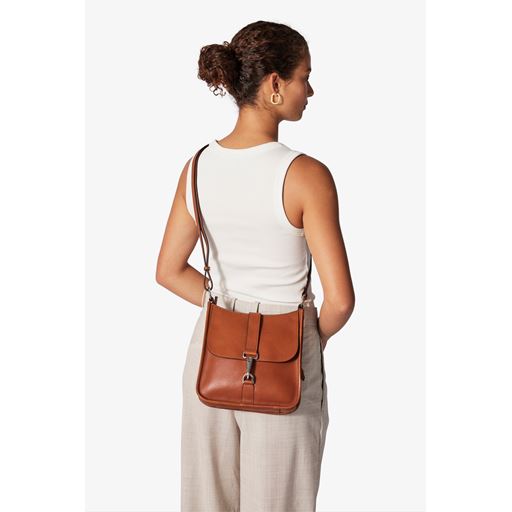 Adax Adele Skuldertaske, Brown
