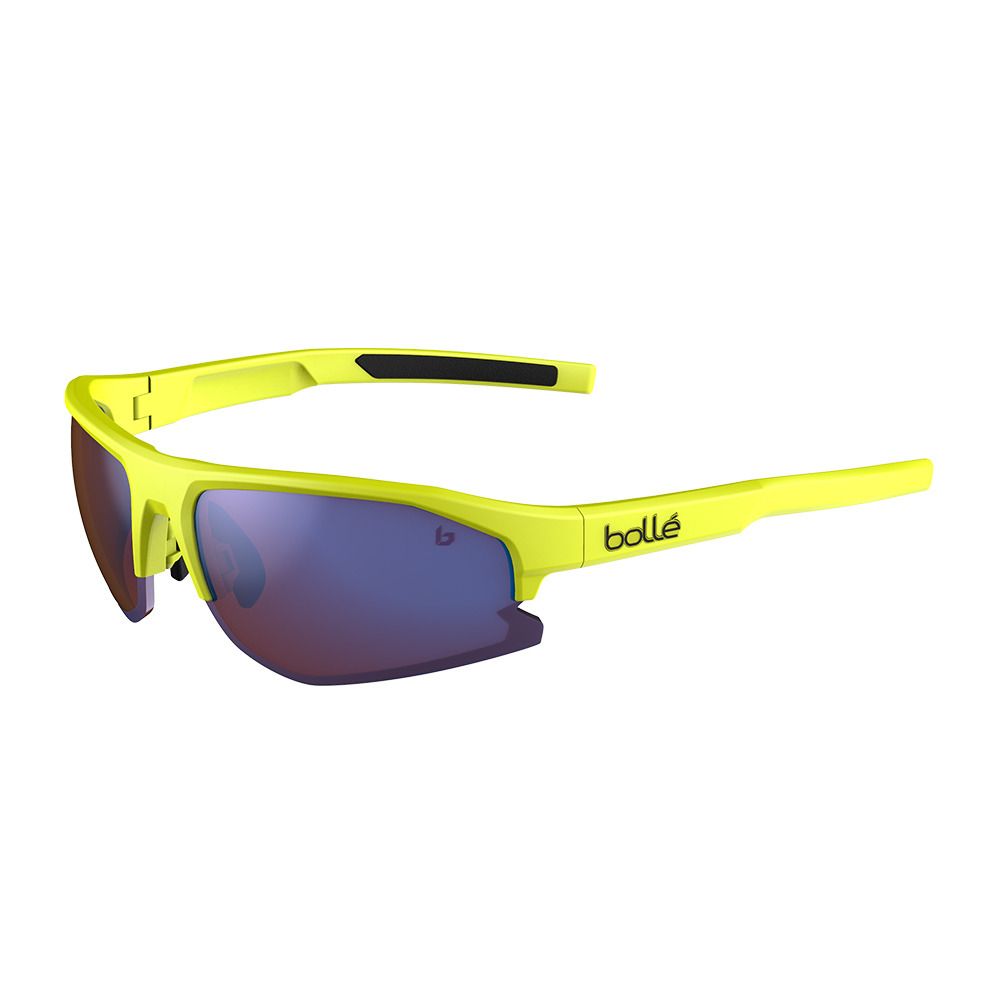 Bolle BOLT 2.0 - Lunettes de soleil acid yellow matte/brown blue