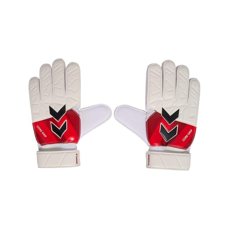 Hummel Gants de Gardien Core Grip - Blanc/Rouge/Noir