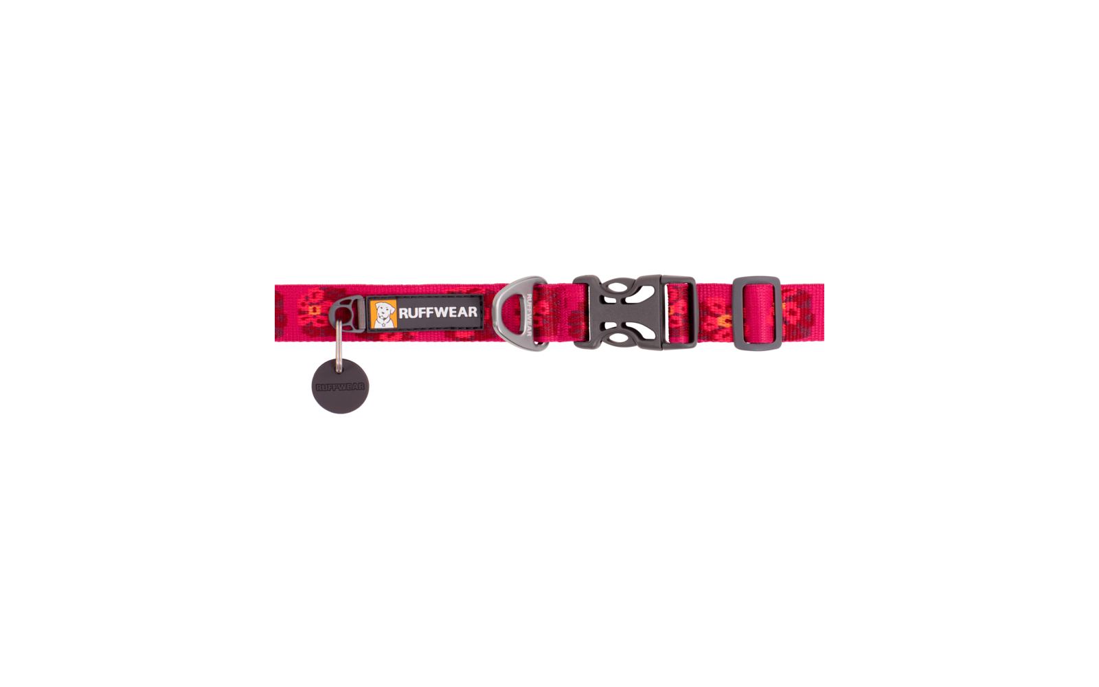 Ruffwear Flat Out Hundehalsband 28 - 36 cm spring burst