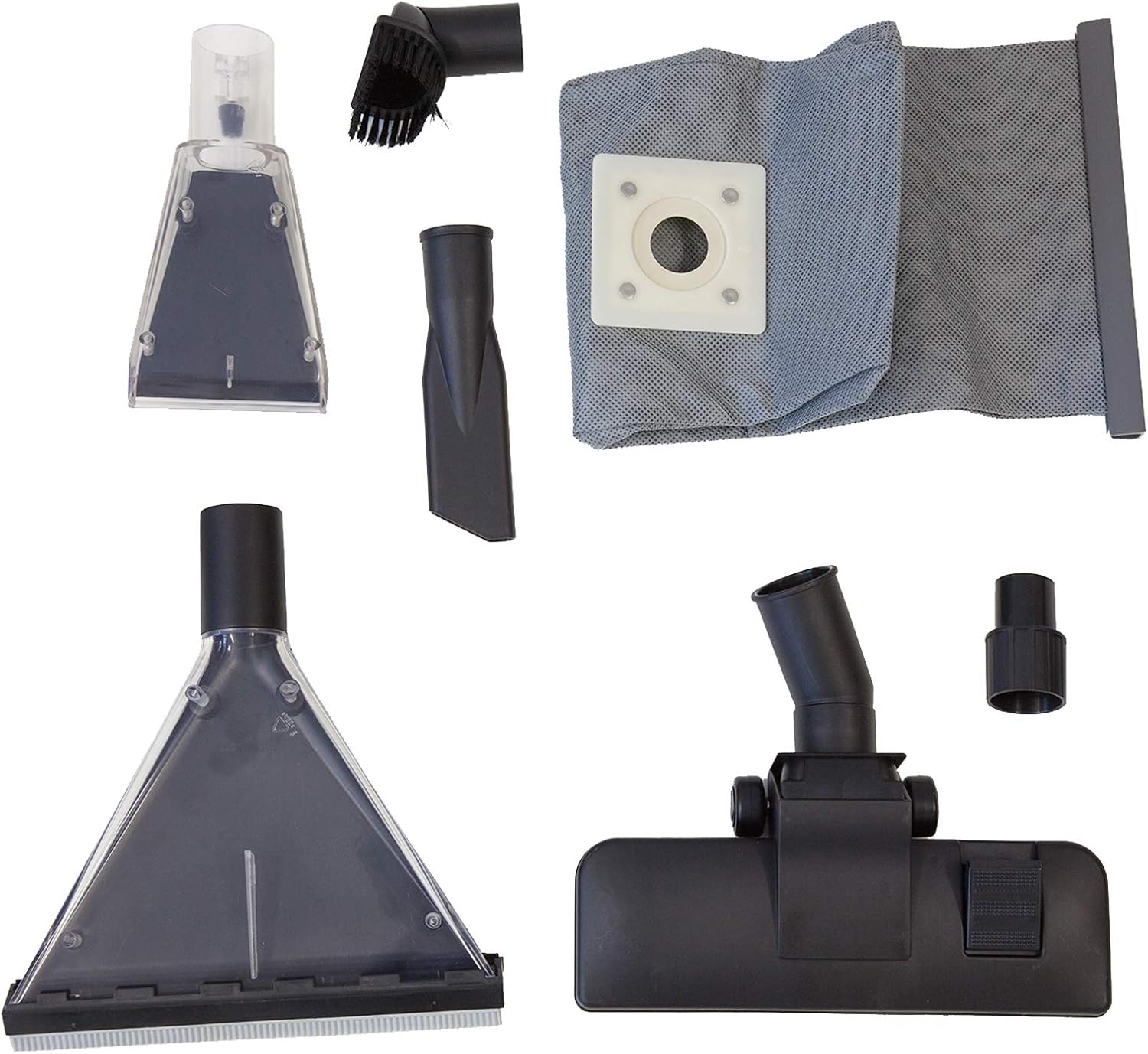 Albatros Nass-Trocken-Sauger Auto HYDRO 7500 + 1l Reinigungs-Shampoo- 4in1 Nasssauger Auto + Polster-Reiniger Auto - 1200 W, 20l Volumen, 22 kPa Saugleistung