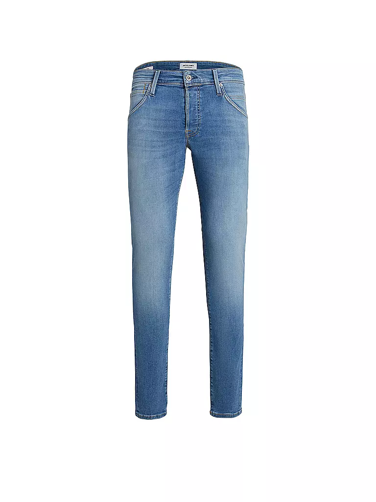JACK & JONES Jeans Slim Fit JJIGLENN hellblau