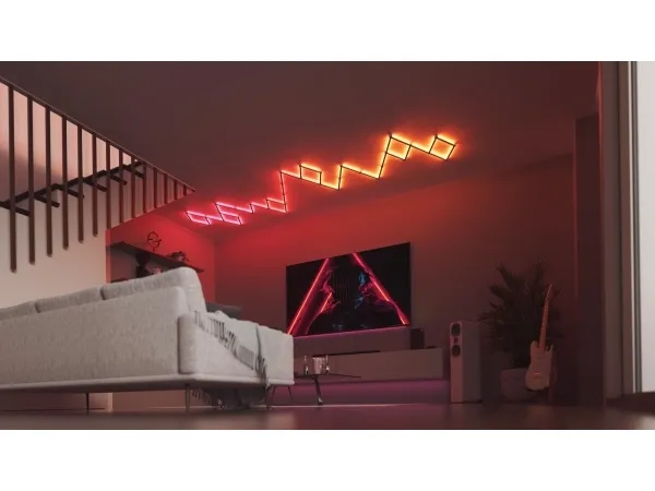 Nanoleaf Lines Starter Kit - Lysbarre - LED - 16 millioner farver