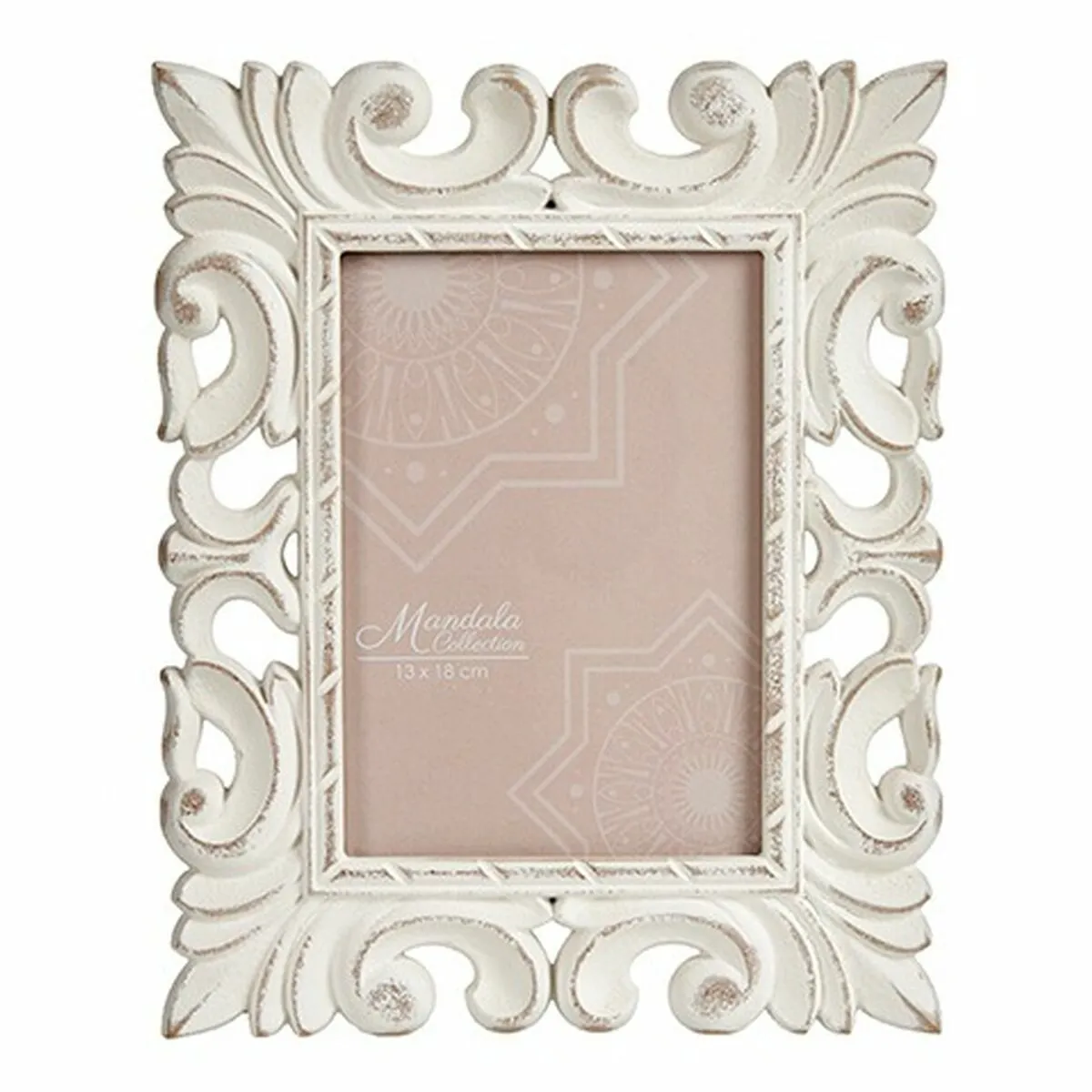 Gift Decor Cadre photo - Bois MDF Blanc