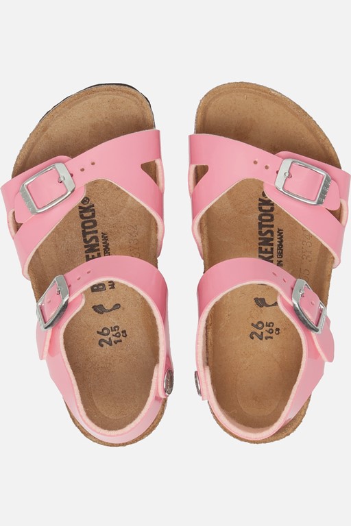 Birkenstock Rio Kids Sandalen roze Lak