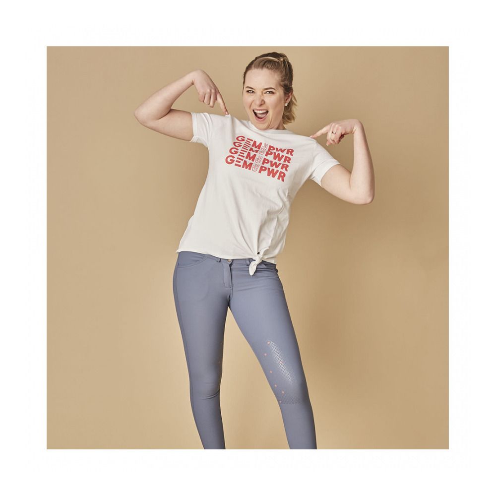 Gem HONEY - Tee-shirt Femme blanc