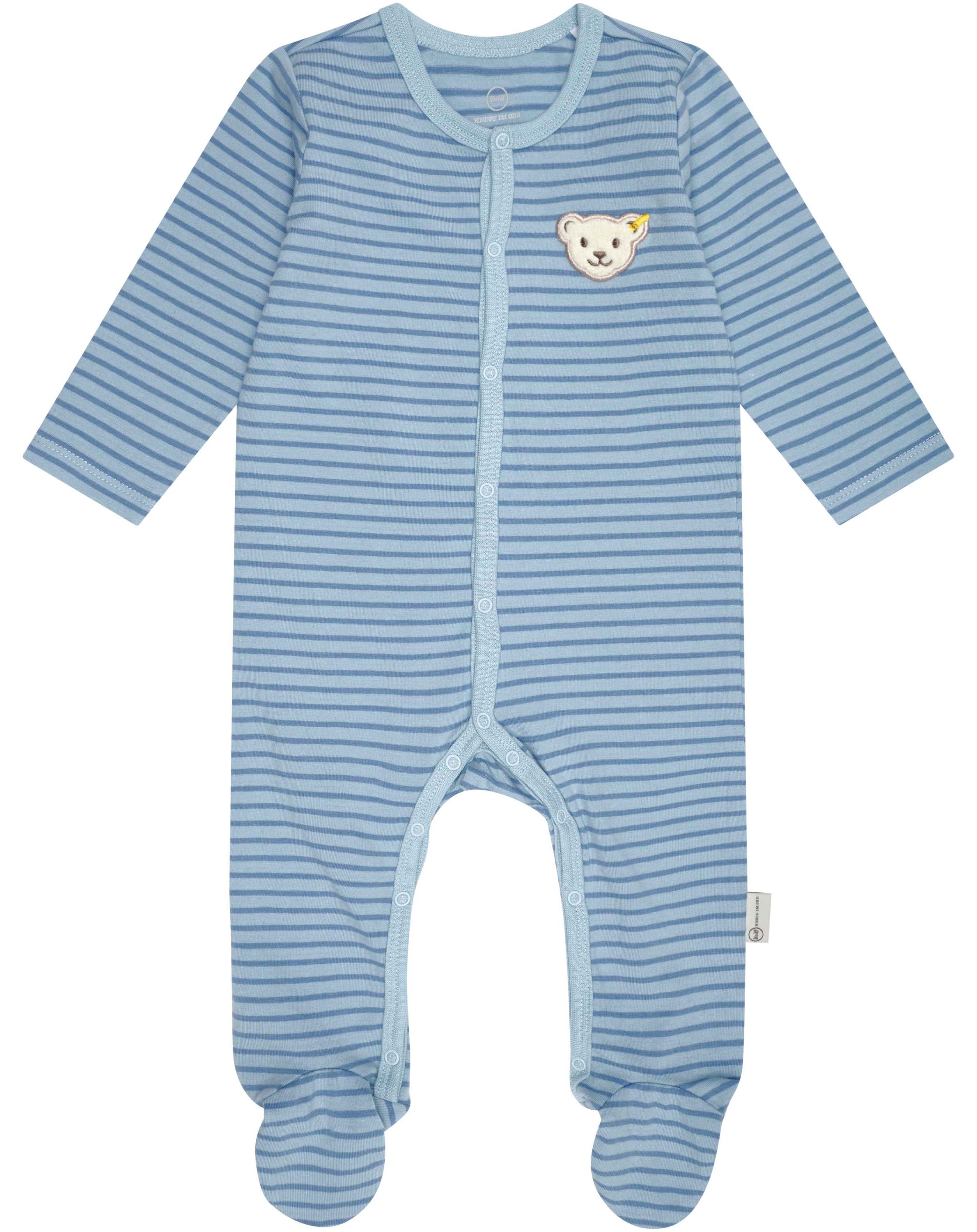 Strampler NURTEN mit Fuß in celestial blue