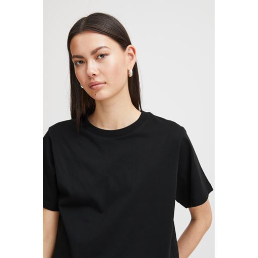 Ichi Palmer T-shirt, Black, S
