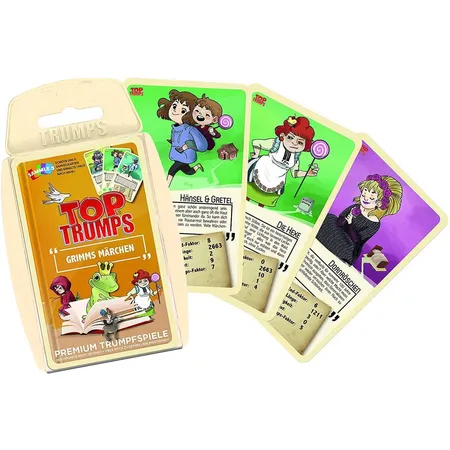 Winning Moves Grimms Top Trumps - Grimm's Märchen, Trumpfspiel
