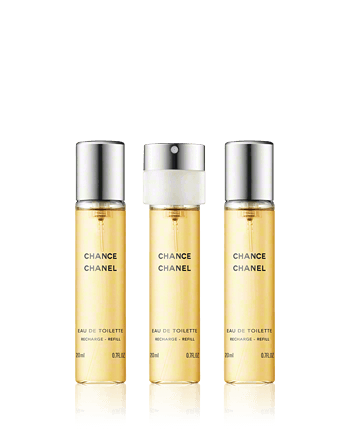 Chanel Chance edt purse spray refill 3x20ml