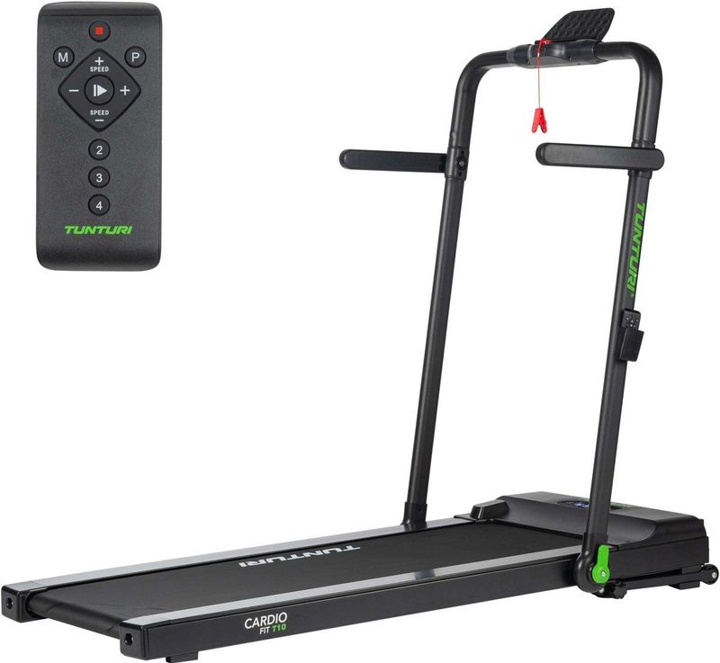 Tunturi - Cardio Fit T10 - Loopband - Compact - Zwart - Stille Motor