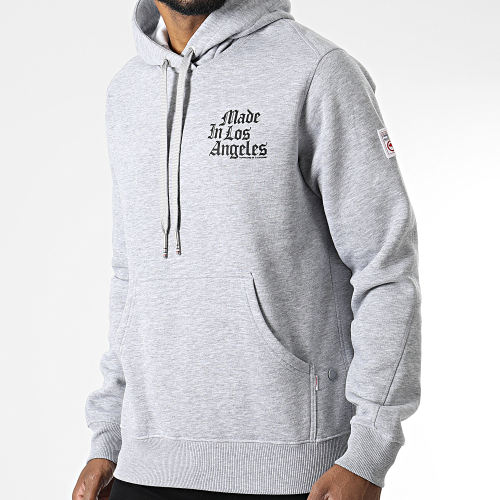 Sweat Capuche SAC26-N Gris Chiné