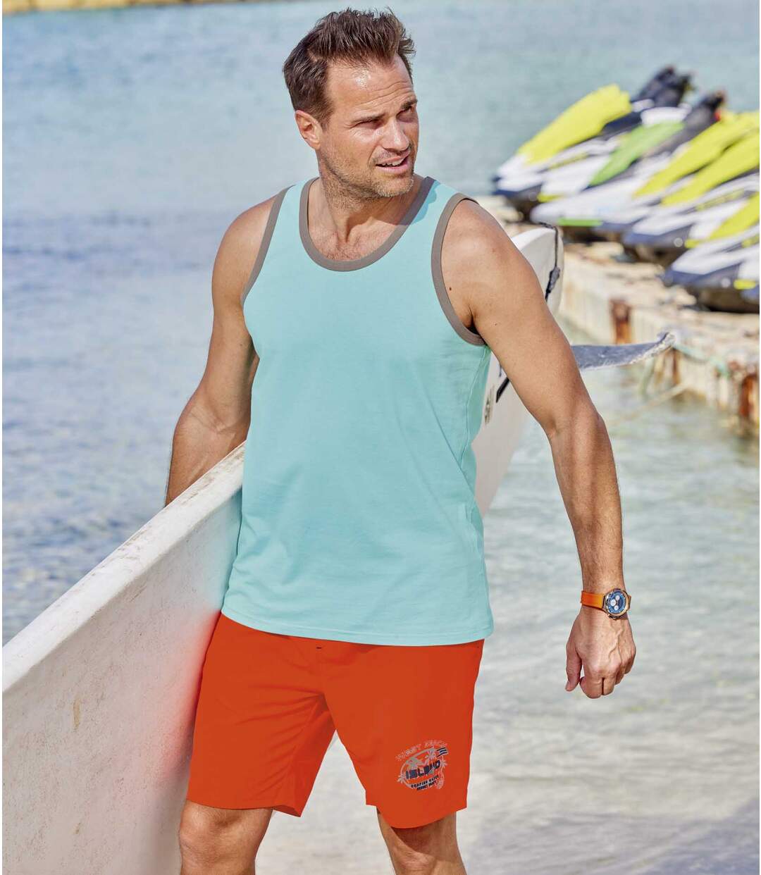 Lot de 2 Shorts de Bain Island