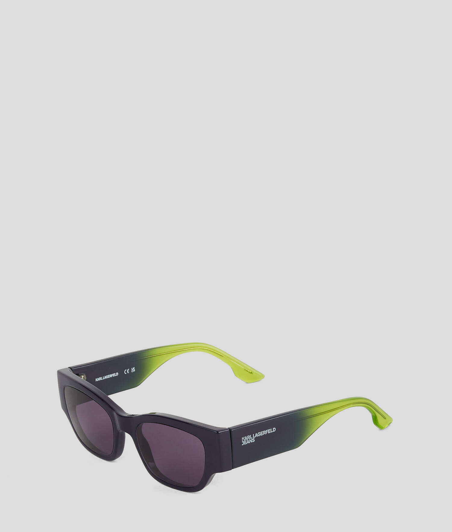 LUNETTES DE SOLEIL RECTANGULAIRES - PRUNE