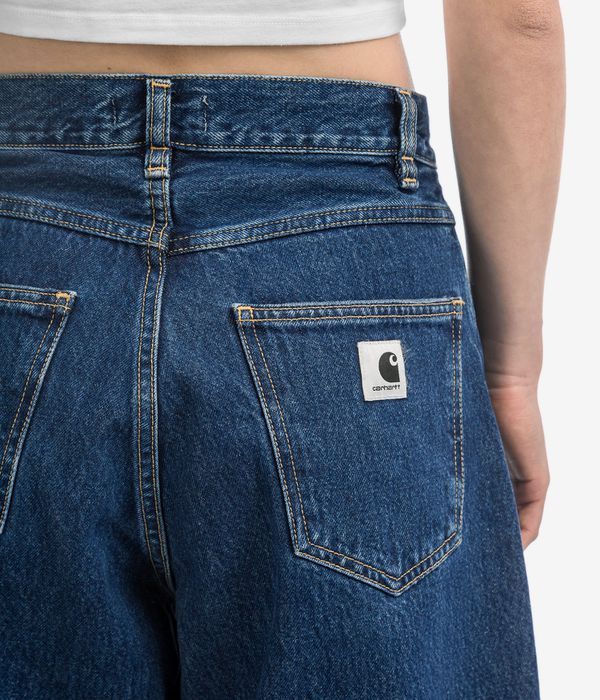 Carhartt WIP W' Brandon Pant Smith Jeans women (blue stone washed) online kaufen | skatedeluxe