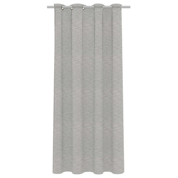 Le Noir & Blanc kant en klaar gordijn half transparant structuur wit/licht grijs (kleurnr. 1221) 140x270 cm (bxh)