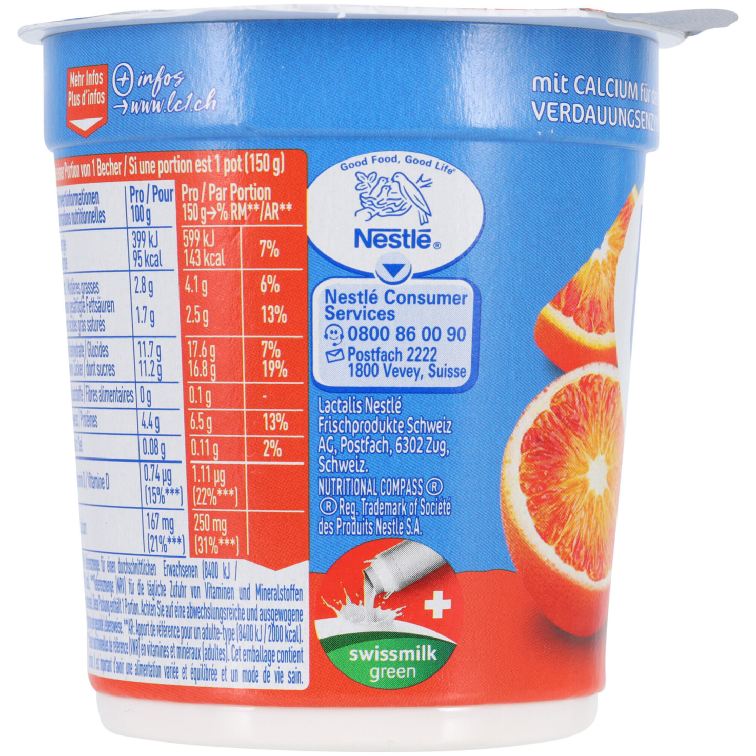 LC1 Joghurt Blutorange & Ingwer 2x150g -