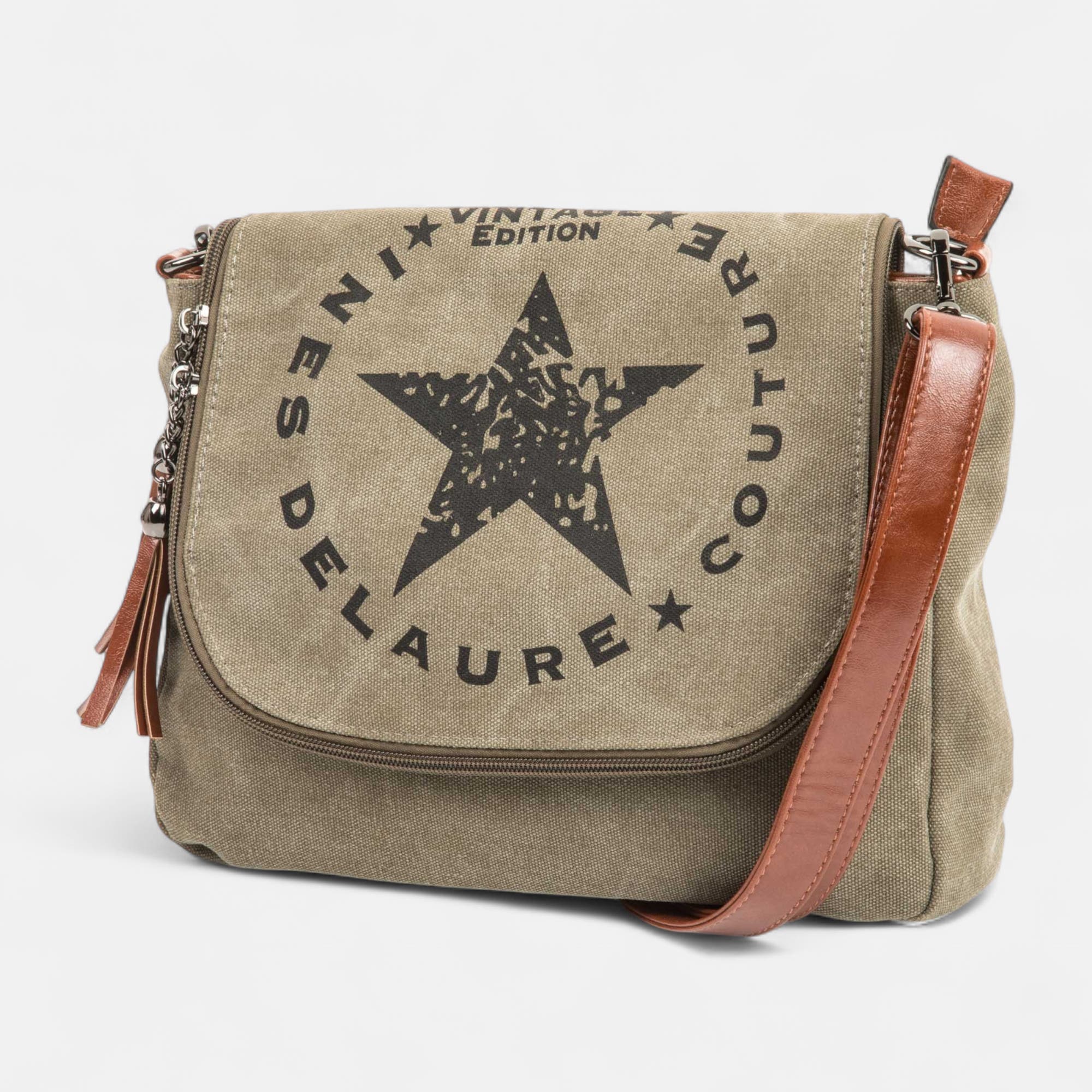 Sac bandoulière kaki