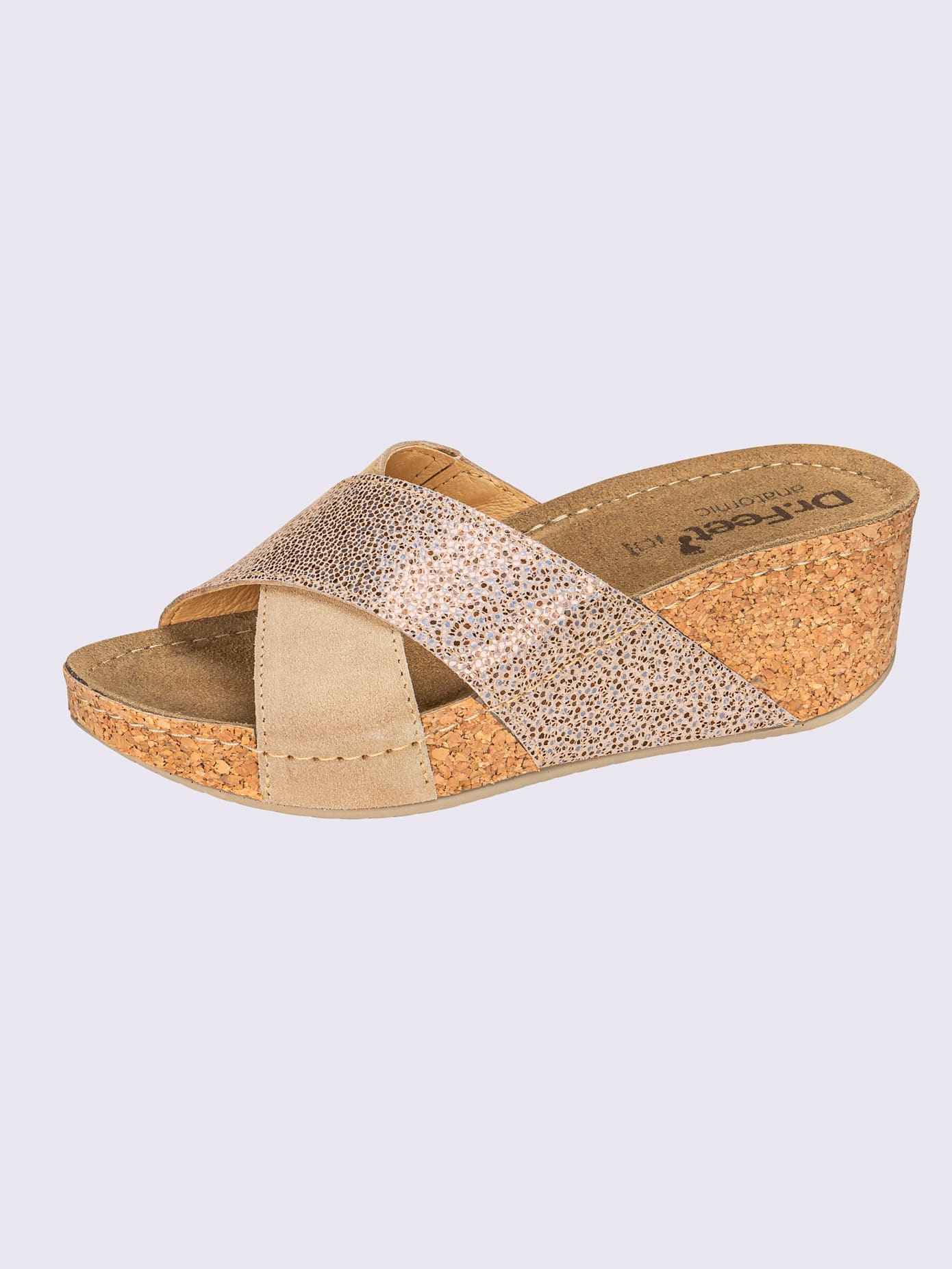 Mules aspect métallisé tendance