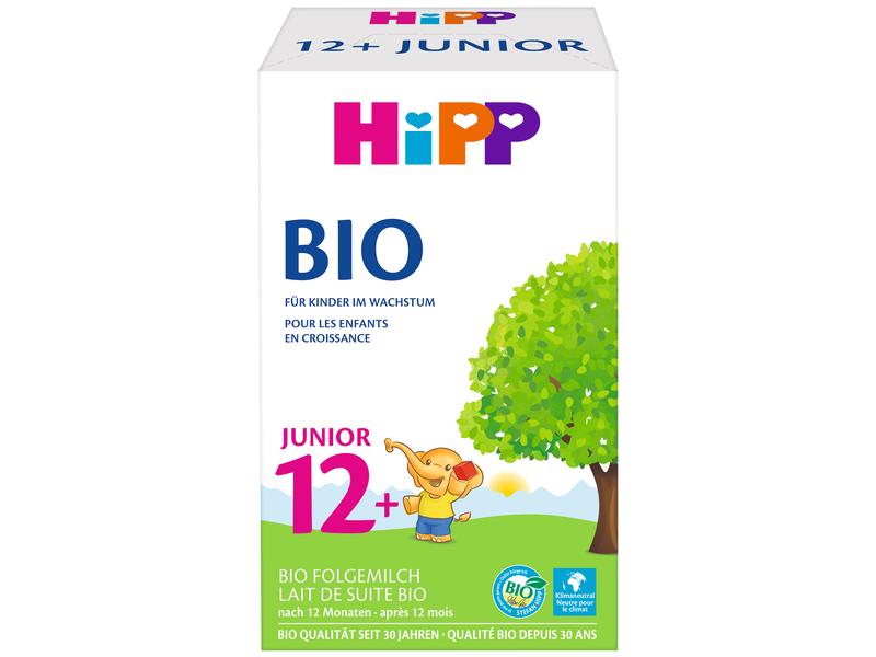 HIPP Juniormilch 12  BIO 4x 600 g Milchnahrung im praktischen Vorratspack