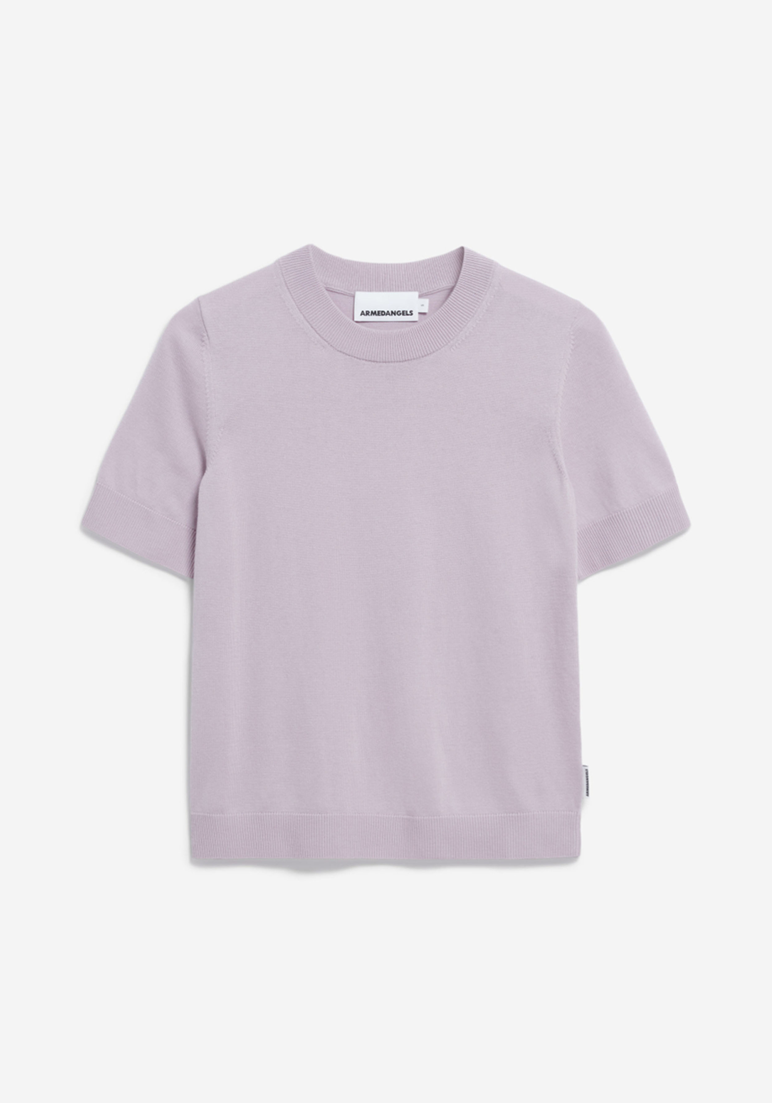 Armedangels Stick-T-Shirt Siljiaas Ice Grape