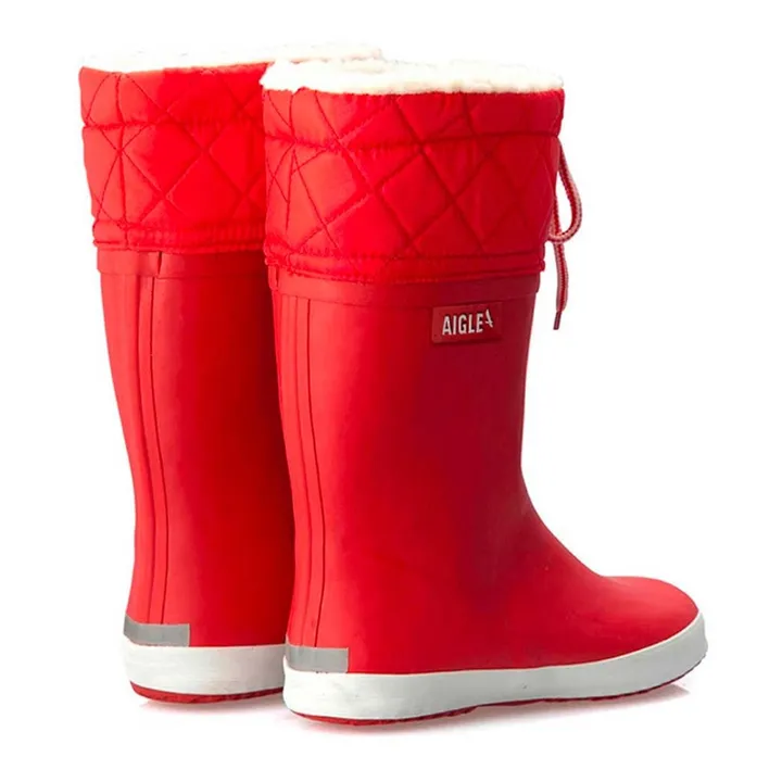 Aigle Bottes Giboulée Fourrées | Rouge