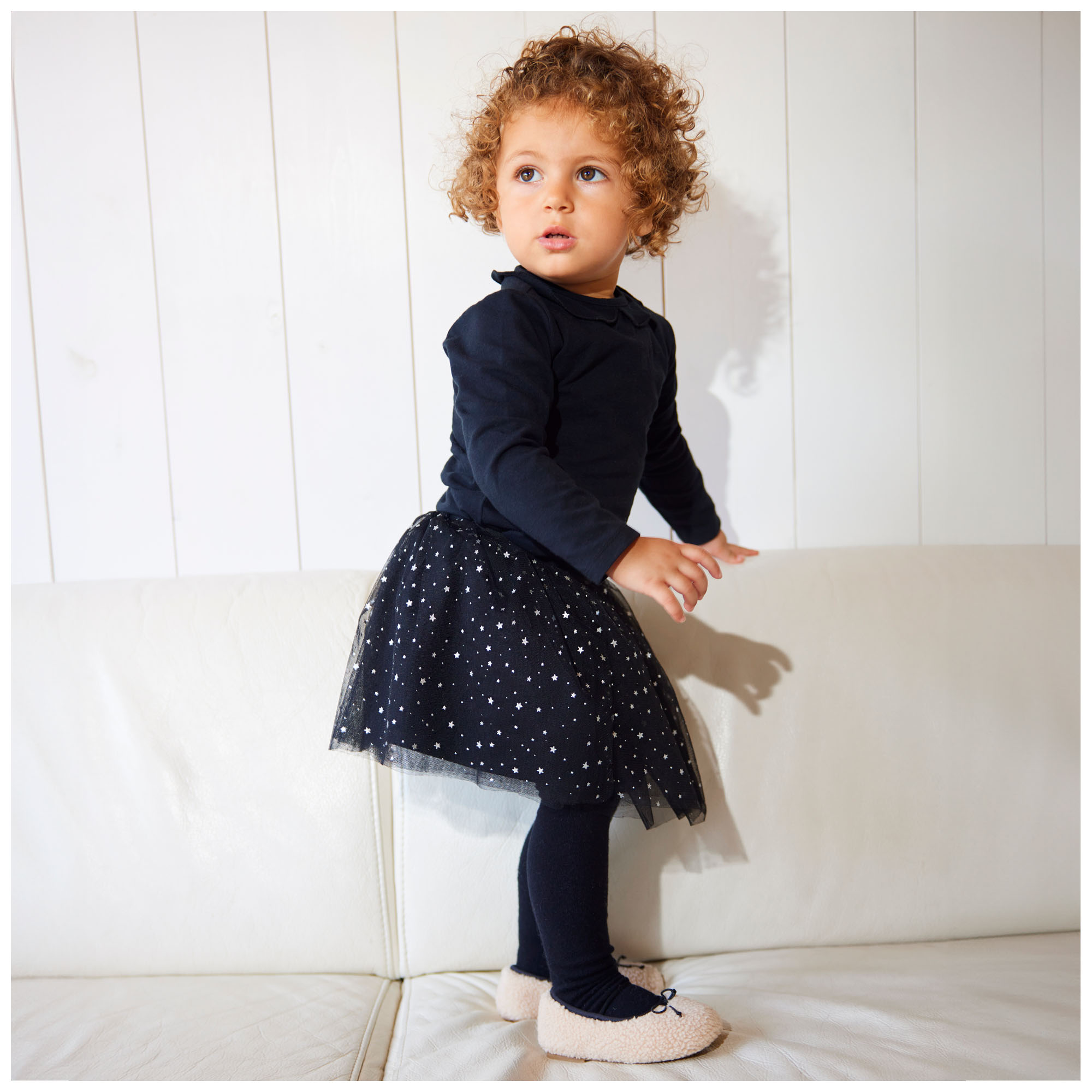 Prénatal maillot glitter  effen zwart