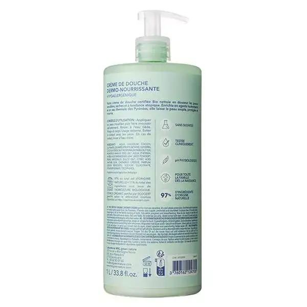 MKL Green Nature - Aqua: Creme de Banho Orgânico Dermonutritivo** 1L