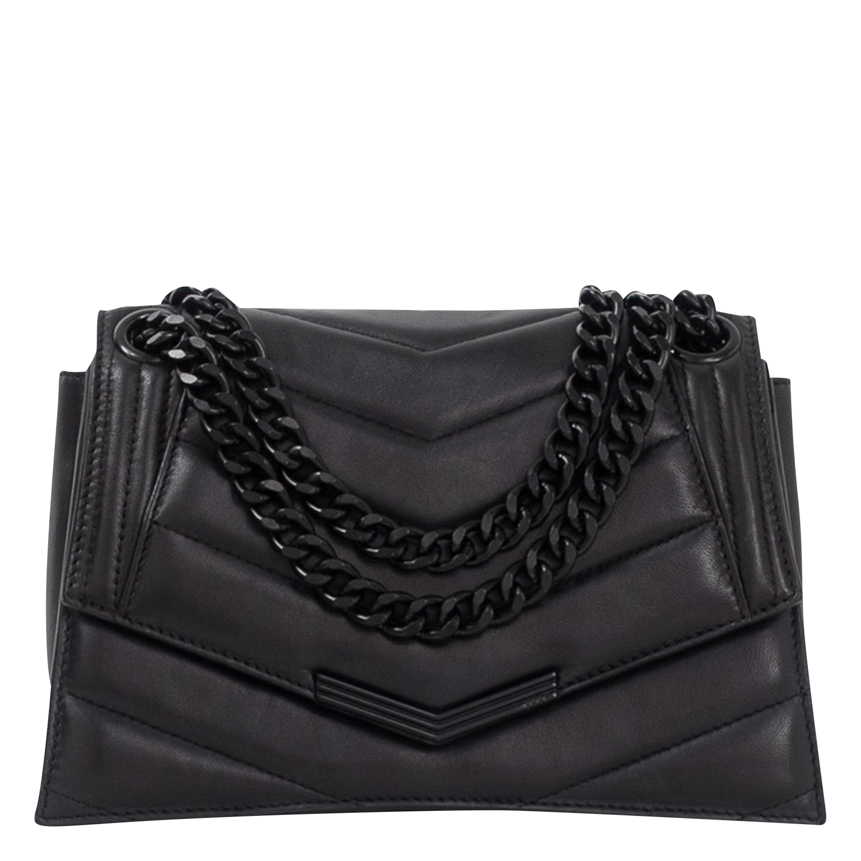 THE 1 TIMELESS M - Sac bandoulière en cuir | Noir