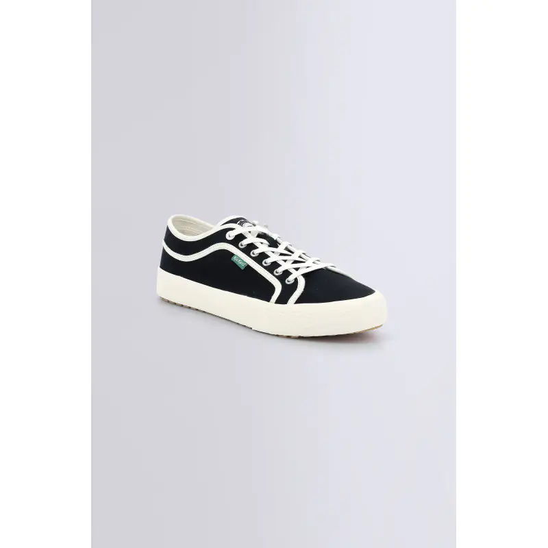 ARVEIL NOIR BLANC BASKETS BASSES Textile Homme