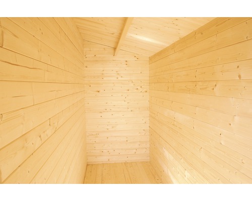 Palmako Emma tuinhuis, 14,2 m², inclusief vloer, 513 x 410 cm, natuurlijke afwerking