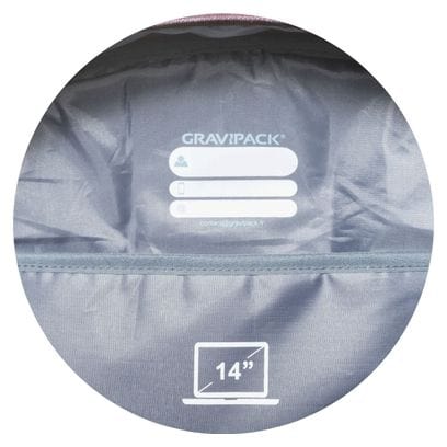 Sac à dos adulte GRAVIPACK Feather Plus Gris - Allège la charge de 92%
