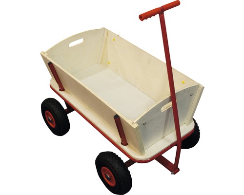 Sunny Billy houten wagen, rood