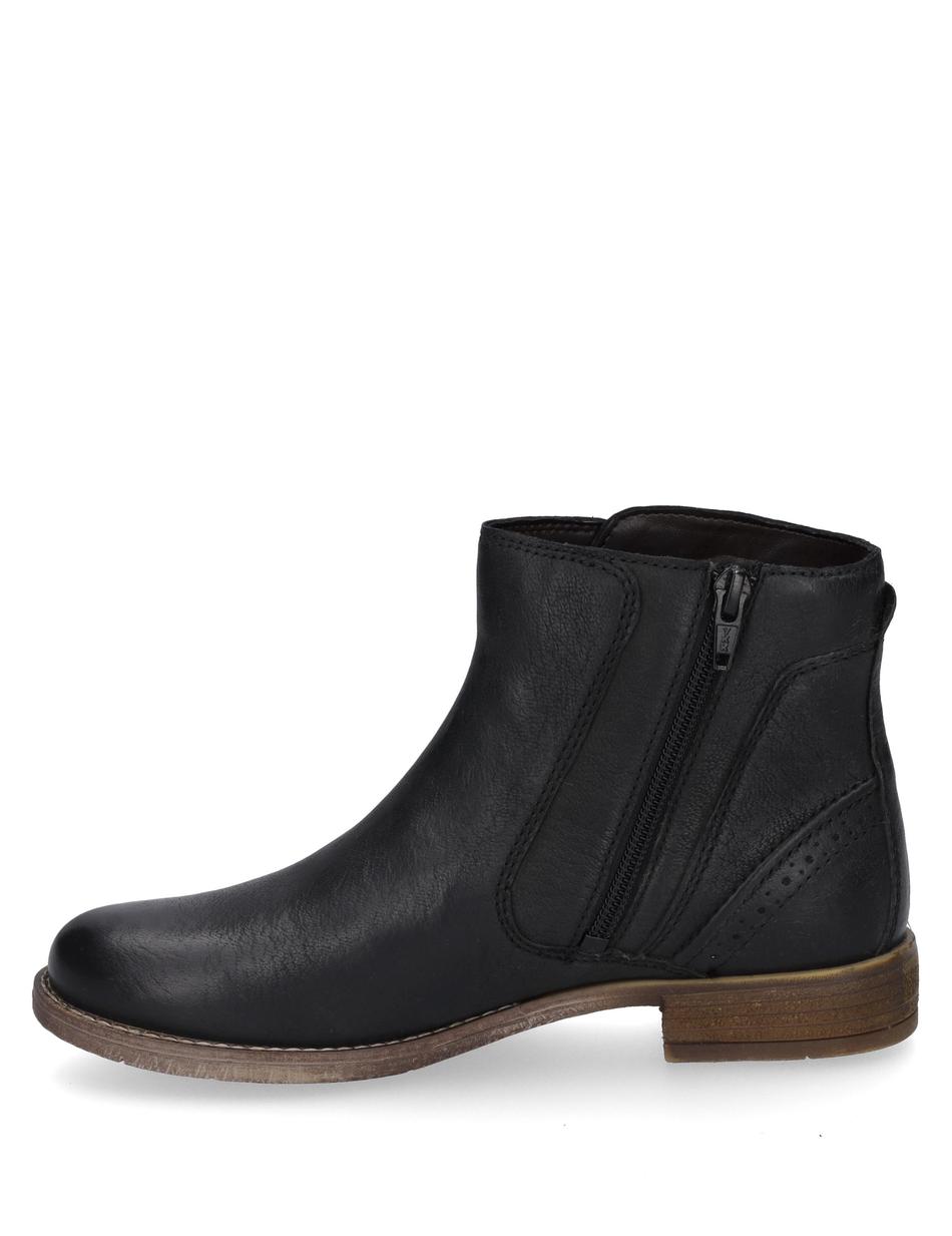 Stiefelette Sienna 35, schwarz