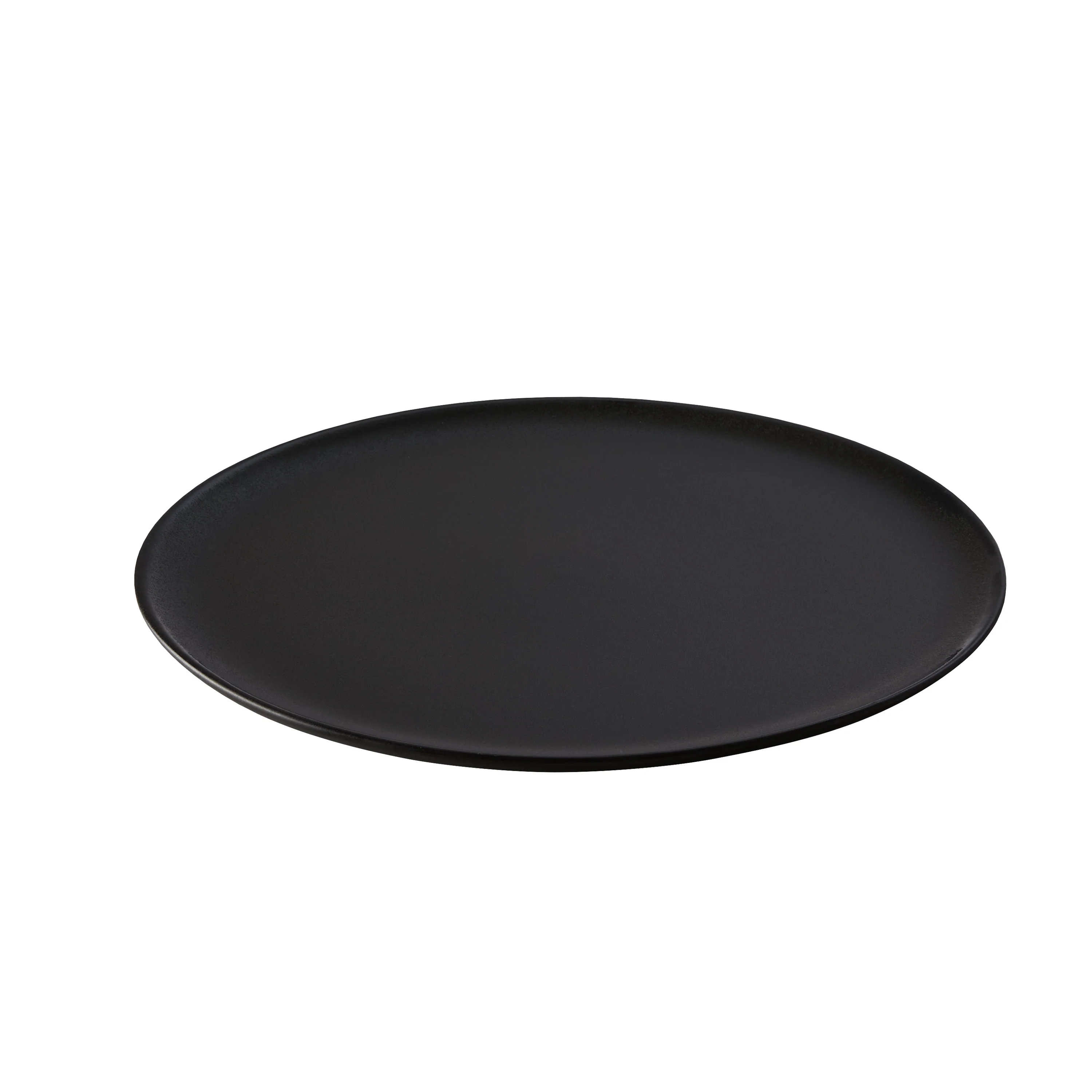 RAW  Middagstallerken, Titanium Black - Ø28 cm.