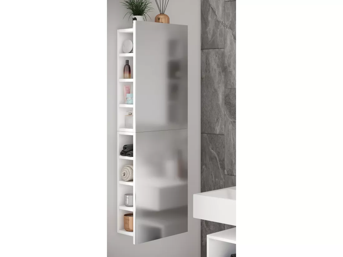 Armoire de toilette Miroir Flandu XL