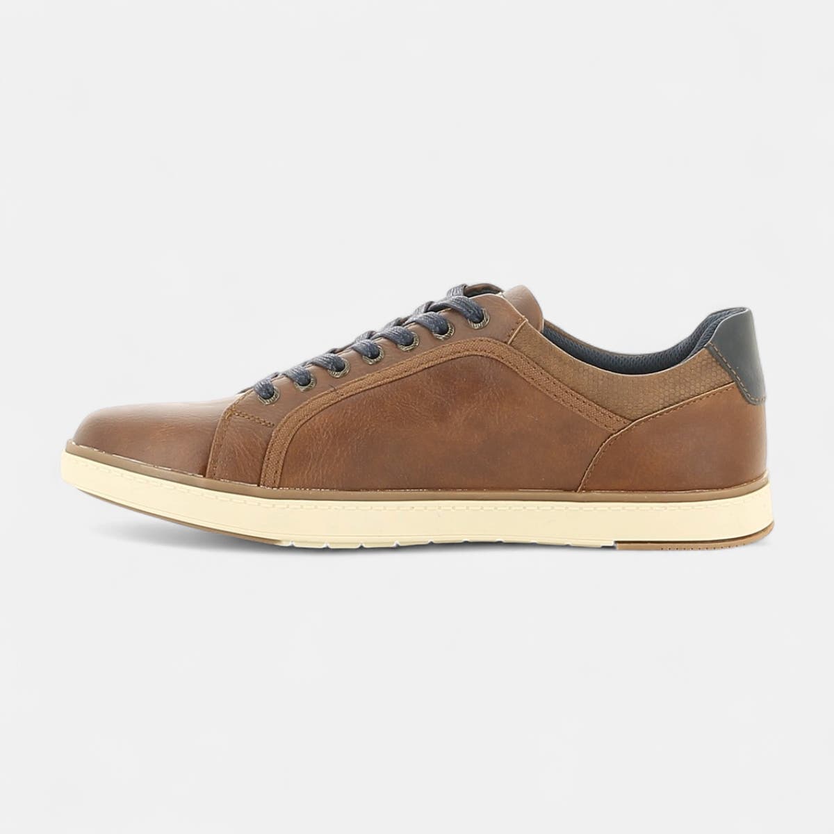 Baskets basses Homme cognac