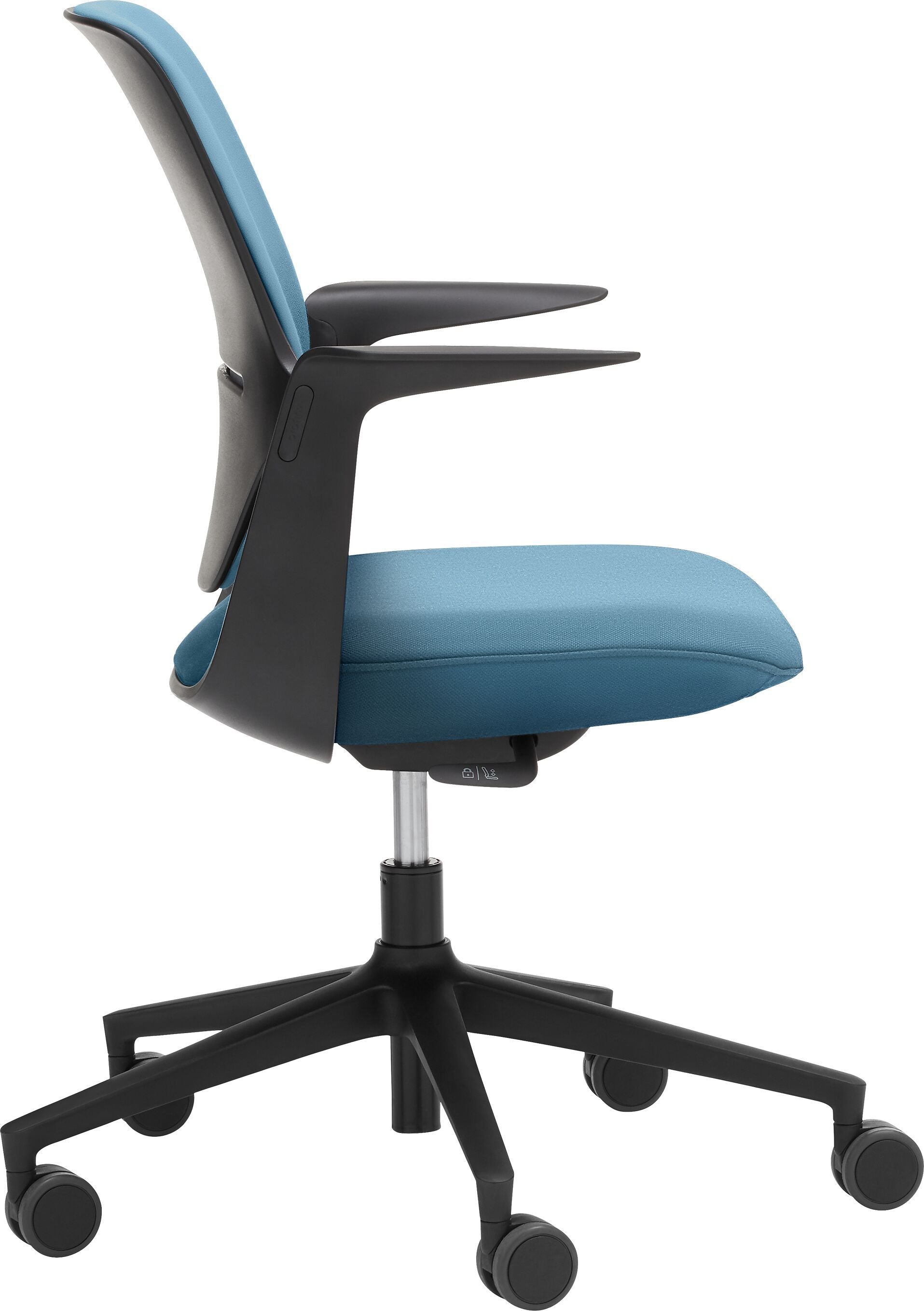TRILLO Pro Bürostuhl - Blau / B: 68.0 cm x T: 42.0 cm x H: 88.0 cm