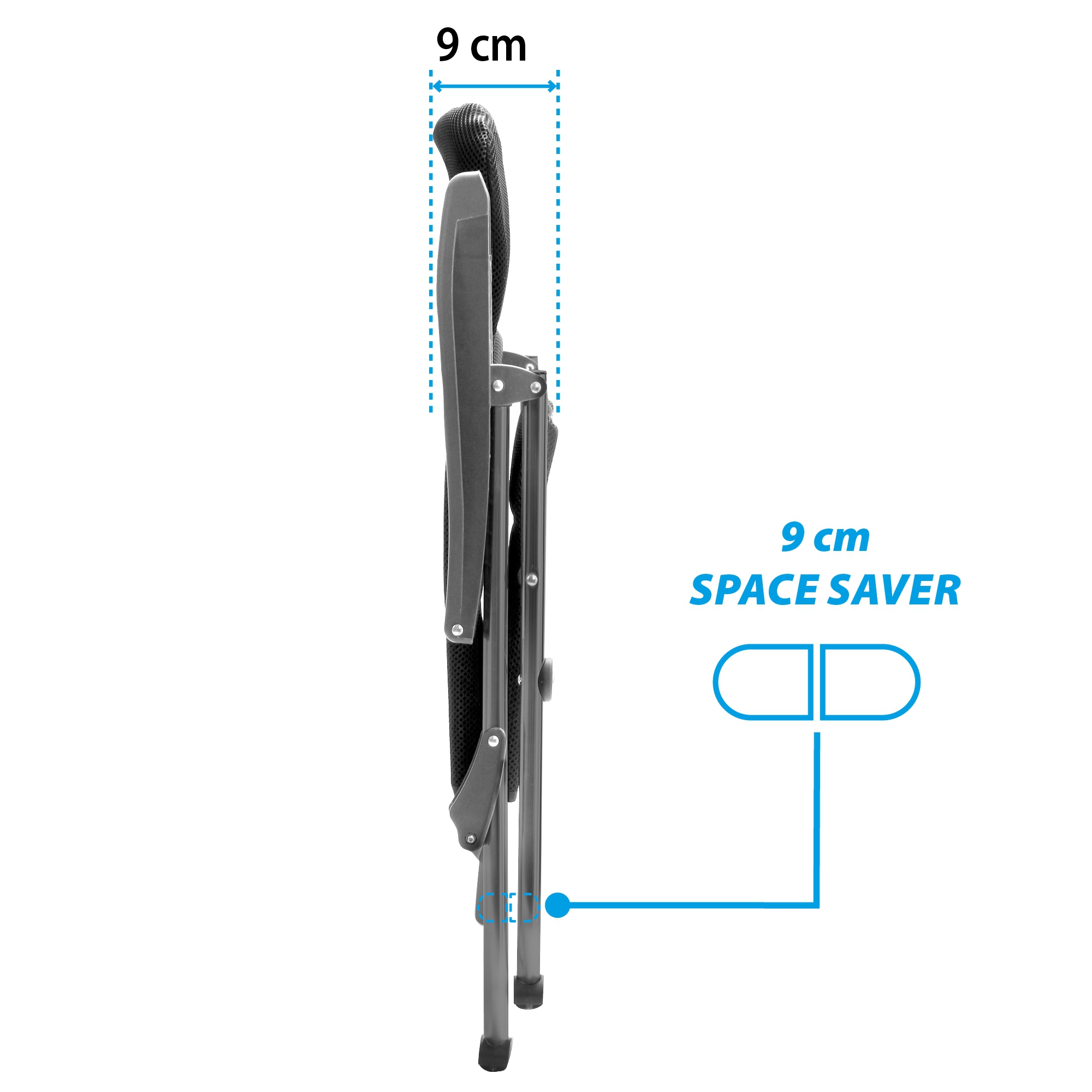 Brunner Skye 3D Compact Klappstuhl schwarz