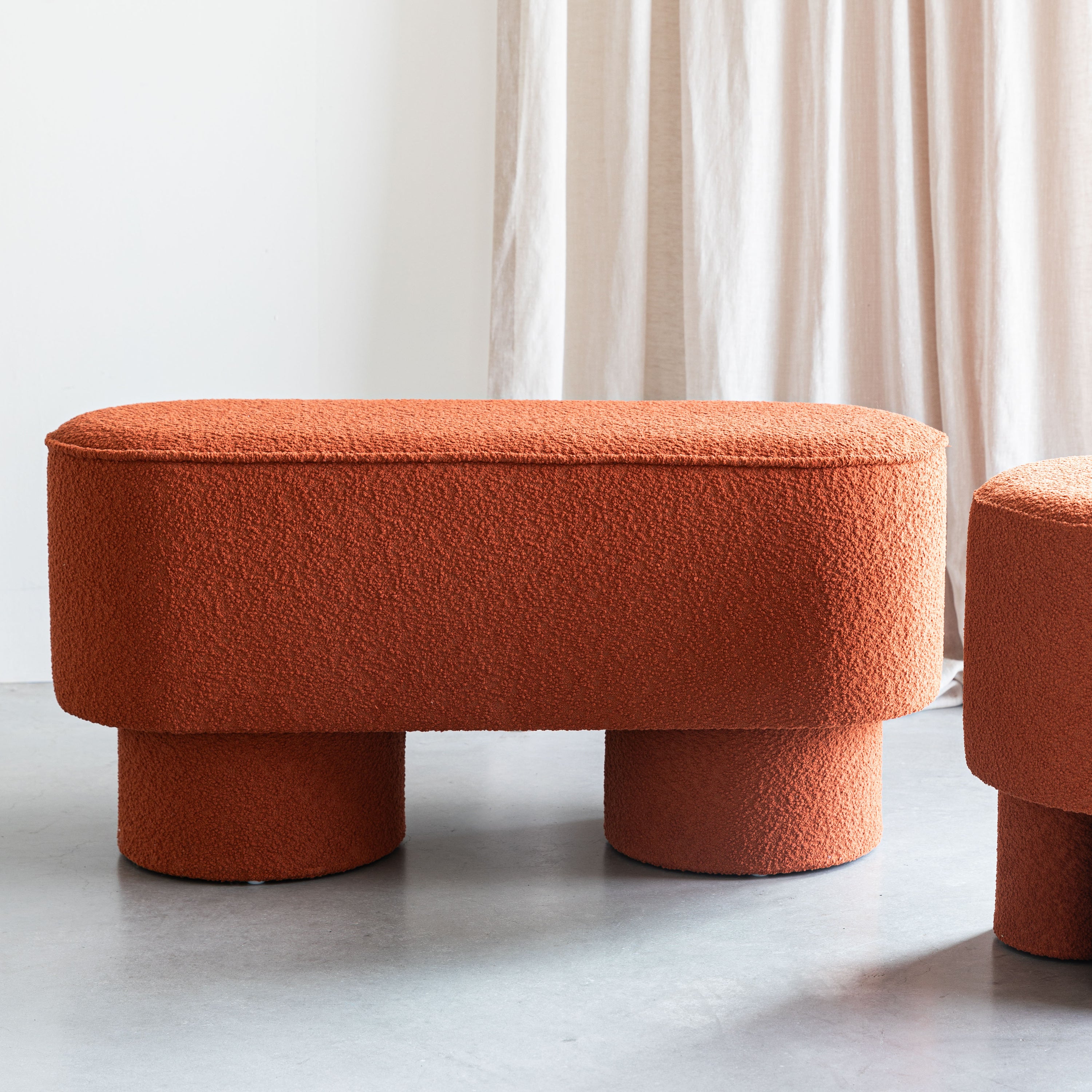 by fonQ Arc Bankje - B 93 cm - Terra