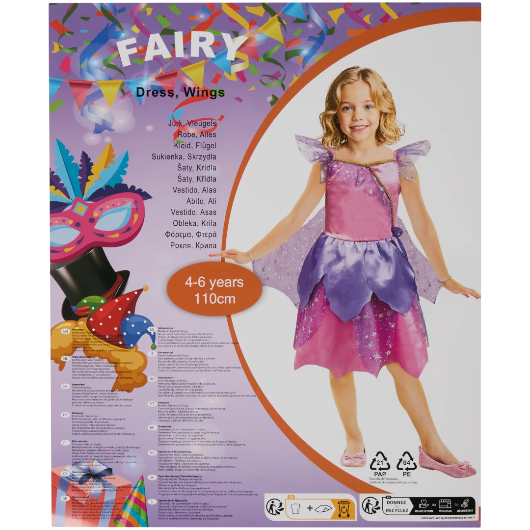 Verkleedset Maten 110 - 140 | diverse varianten