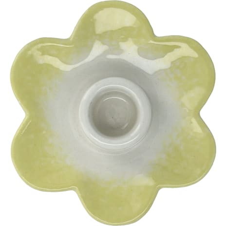 Kronelysestage 4x11 cm - blomst - flere varianter - assorteret