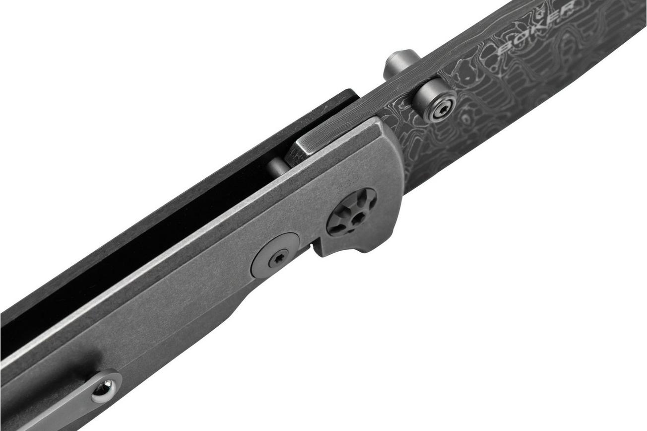 Böker Tiger-Damascus 111103DAM, damast staal, zakmes