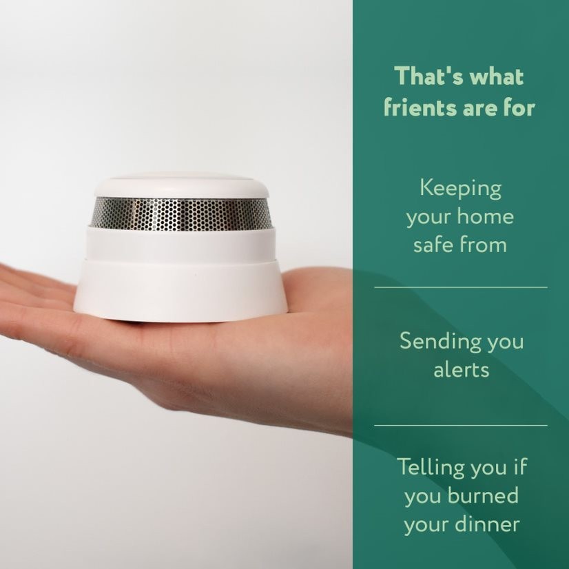 Frient - Intelligent Røgalarm - Zigbee