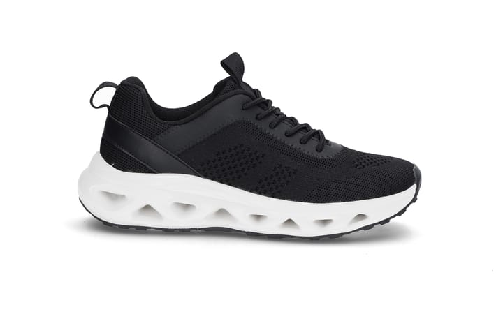 Sporty sneakers på trendy såle