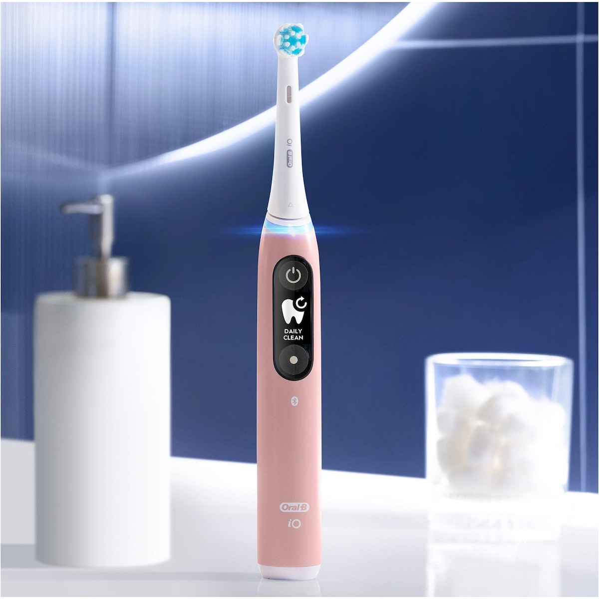 Oral-B iO6S Sensitive-edition elektrisk tannbørste 427384 (rosa)